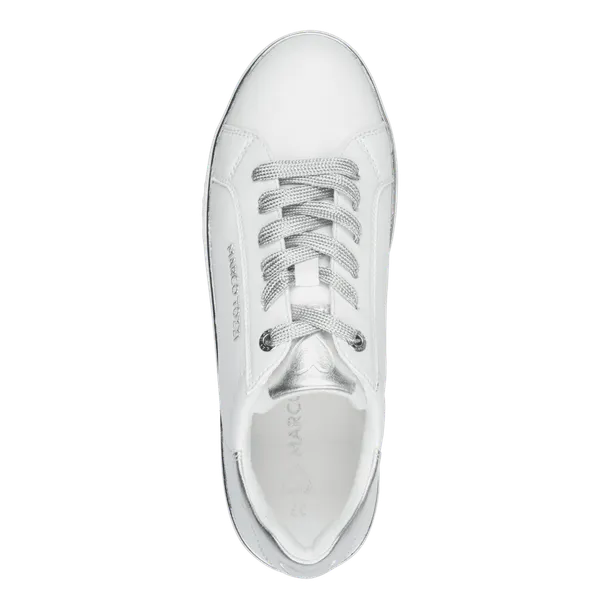 Hovedbilde SNEAKERS M/SØLV DETALJER - HVIT