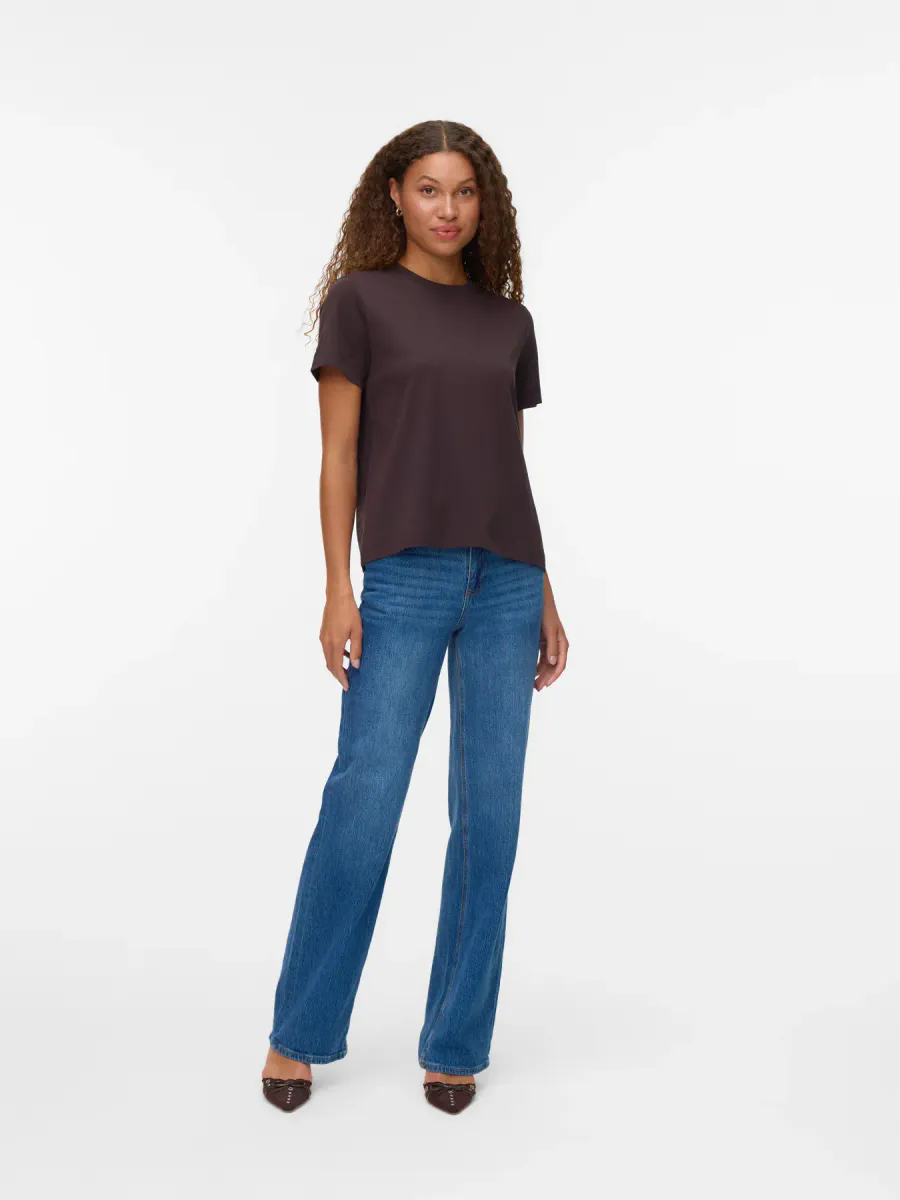 NAIMA T-SHIRT - BRUN