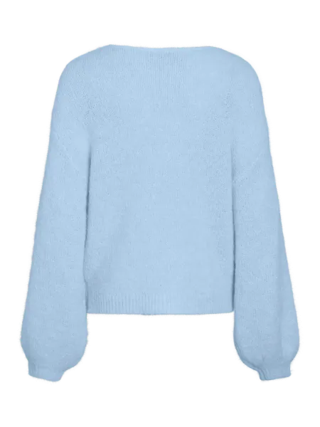 Hovedbilde MARLEY KNIT PULLOVER - LYSBLÅ