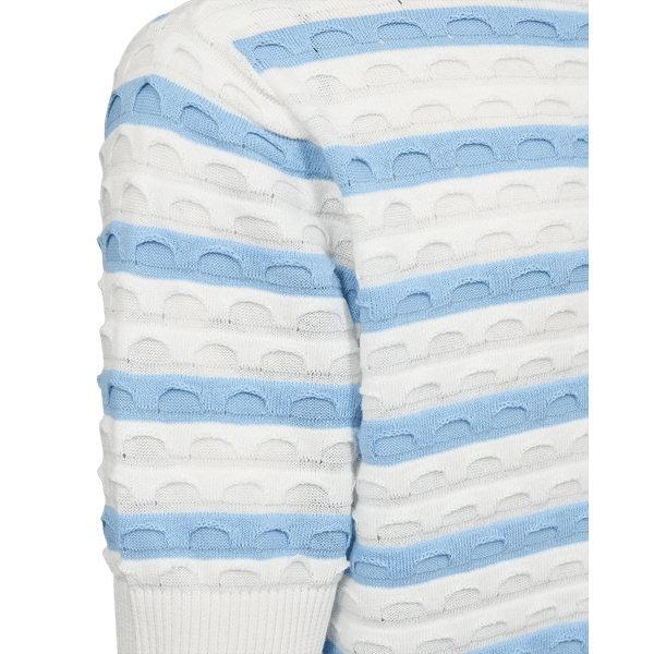 Hovedbilde DODO GENSER - OFFWHITE/HIMMELBLÅ