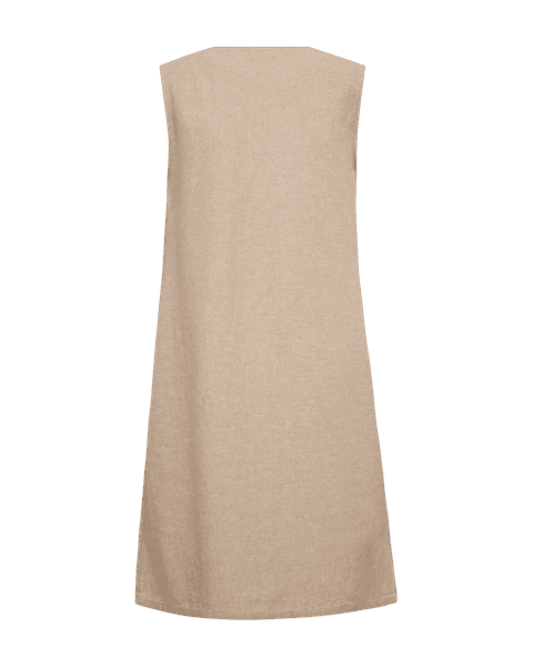 Hovedbilde LAVA LIN/VISCOSE  KJOLE  V-HALS - SAND