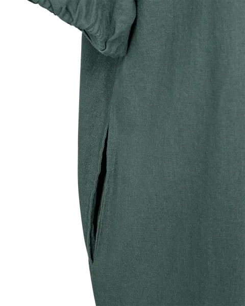 Hovedbilde LAVA KJOLE M/BALLONGERM - GRØNN