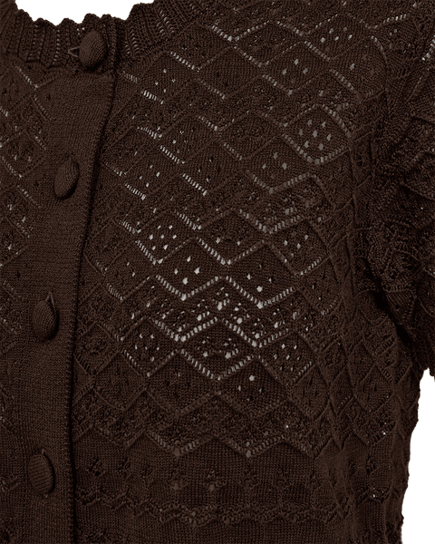 Hovedbilde DODO CARDIGAN 2/4 ERM - BRUN