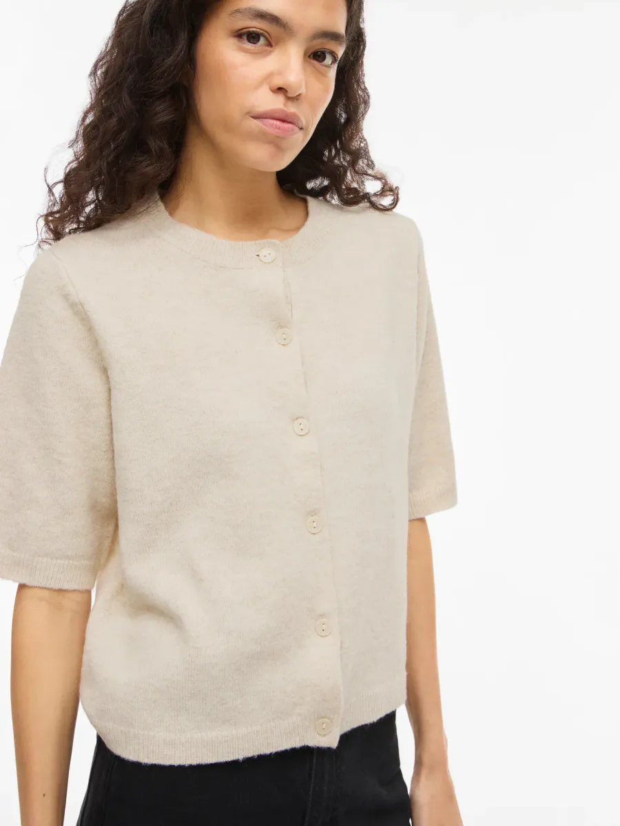 LIGA CARDIGAN 2/4 ERM - CREAM