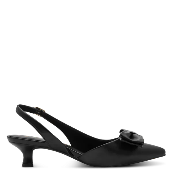 Hovedbilde PUMPS M/SLINGBACK & BOW - SORT
