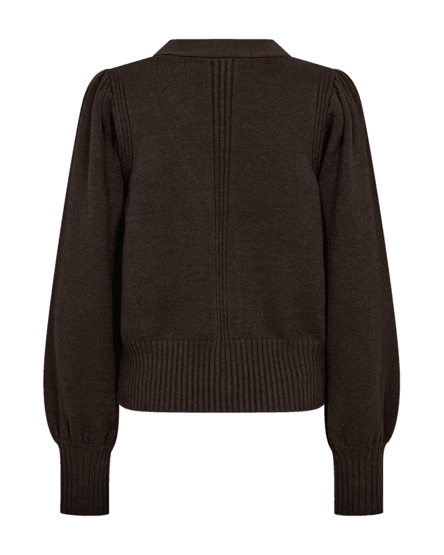 ALPI CARDIGAN - BRUN
