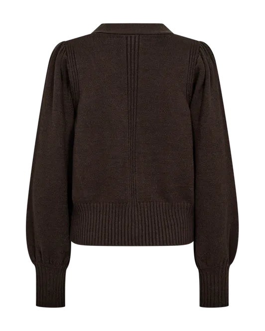 Hovedbilde ALPI CARDIGAN - BRUN