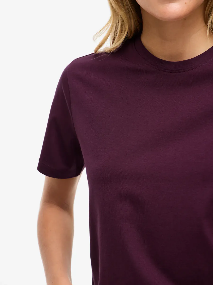 NORA T-SHIRT - PLOMME