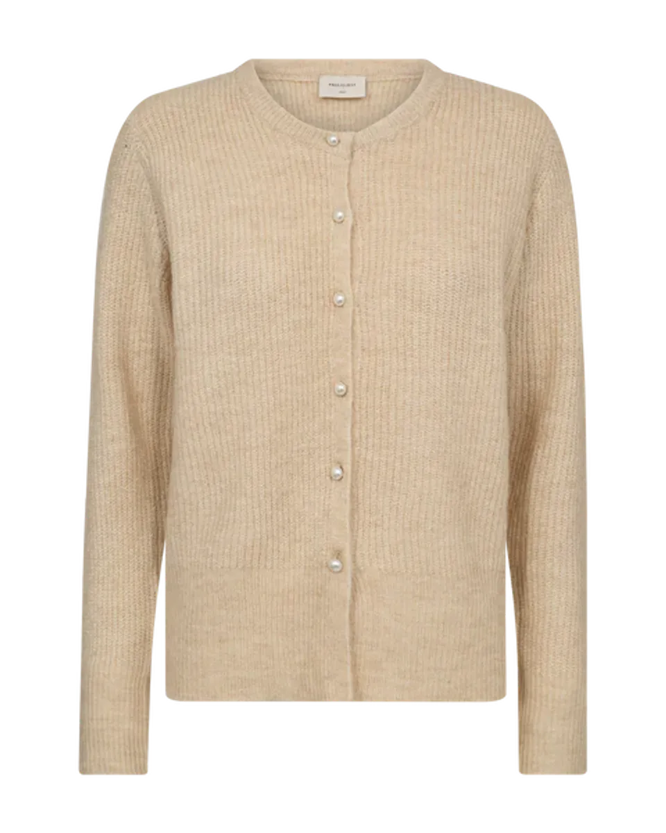 PEARL CARDIGAN - MOONBEAM MELANGE