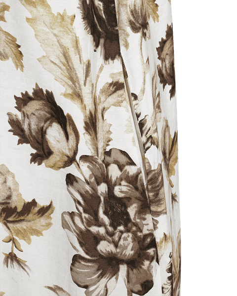 Hovedbilde MAISE KJOLE - BRUNE BLOMSTER
