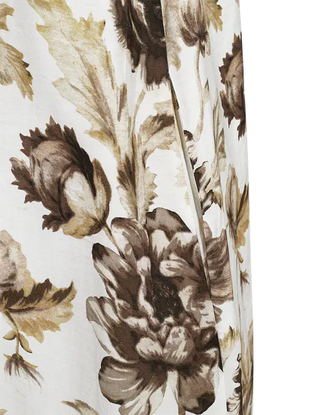 Hovedbilde MAISE KJOLE - BRUNE BLOMSTER