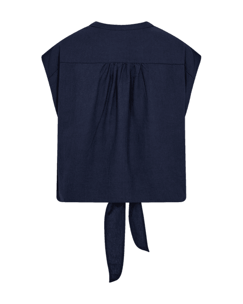 Hovedbilde LAVISCO TOPP M/KNYTING - NAVY