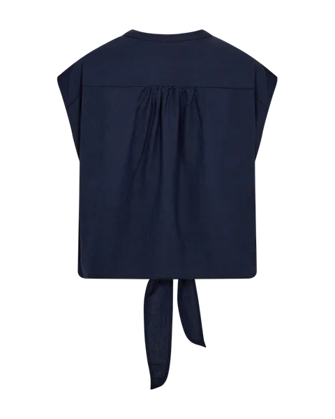 Hovedbilde LAVISCO TOPP M/KNYTING - NAVY