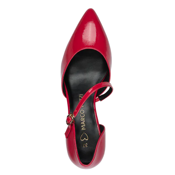 Hovedbilde PUMPS M/REIM GLOSSY - RØD