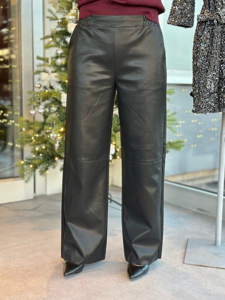 Hovedbilde VEGGY SKINNLOOK BUKSE - SORT