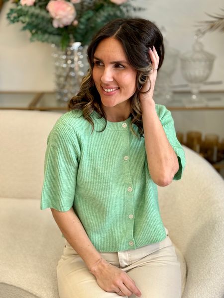 Hovedbilde SILLY CARDIGAN M/KORT ERM -  GRØNN