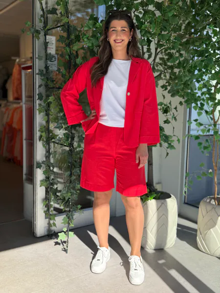 Hovedbilde PRISILLA BLAZER - BRINGEBÆRRØD