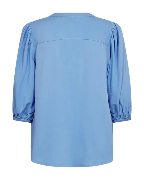 Hovedbilde ALINE BLUSE - HIMMELBLÅ