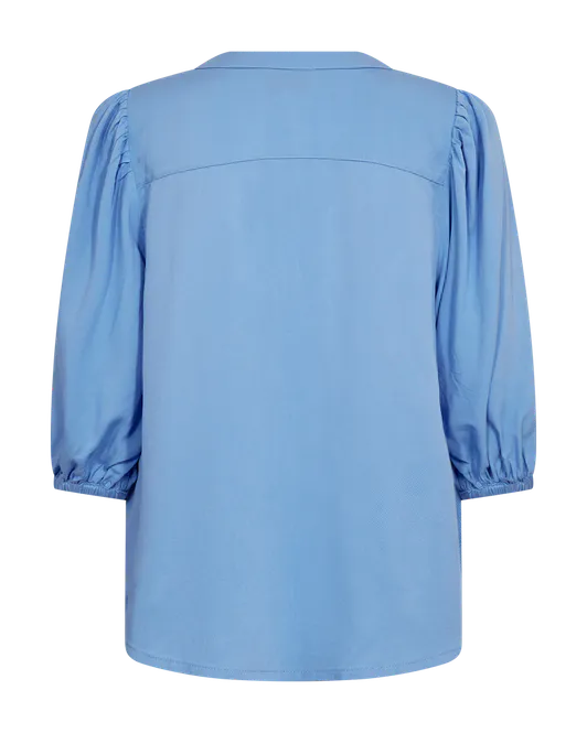 Hovedbilde ALINE BLUSE - HIMMELBLÅ