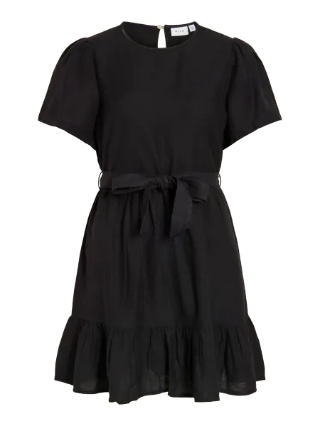 Hovedbilde PRISILLA KJOLE M/KNYTEBÅND - SORT