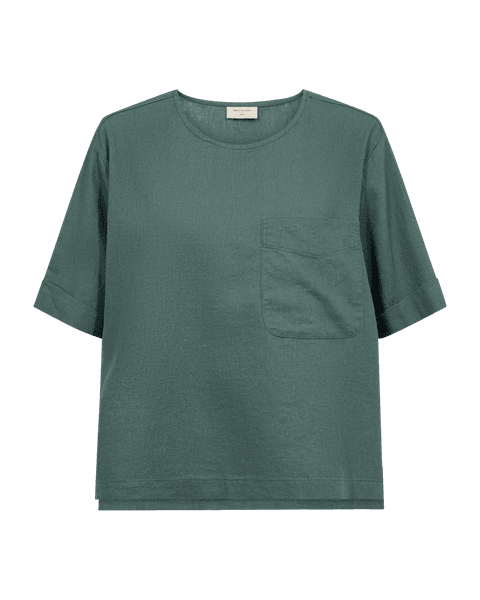Hovedbilde LAVA LIN/VISCOSE TOPP  M/LOMME - GRØNN
