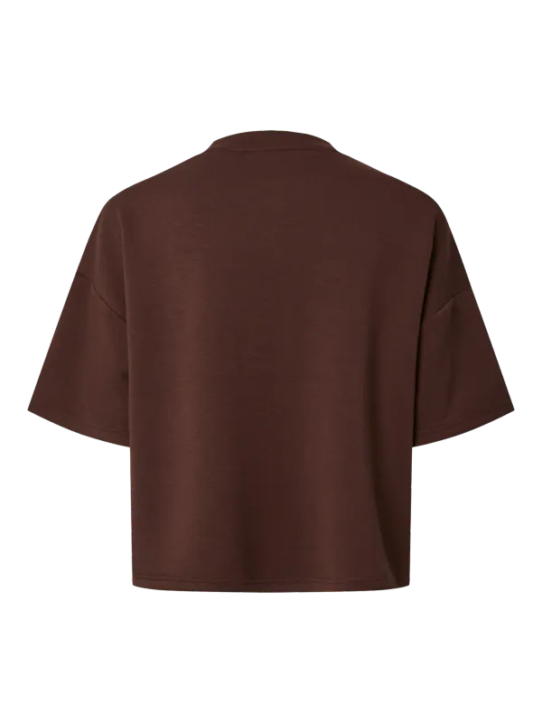 POLLY SWEAT GENSER 2/4 ERM - BRUN