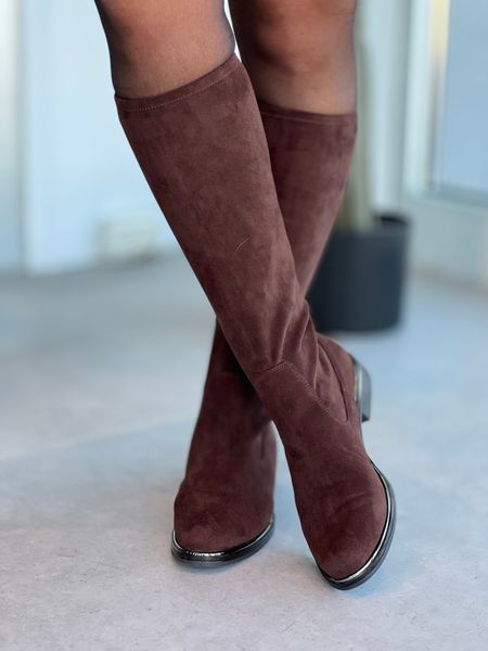 Hovedbilde STØVLETT M/STRETCHY SKAFT - BRUN