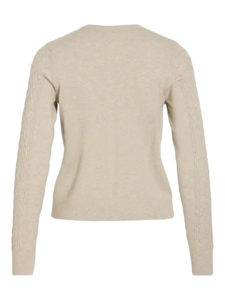Hovedbilde KERRY CABEL KNIT CARDIGAN - SAND