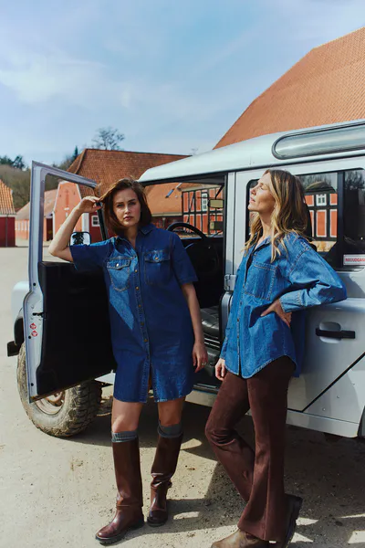 Hovedbilde LISEA KJOLE - MEDIUM BLUE DENIM