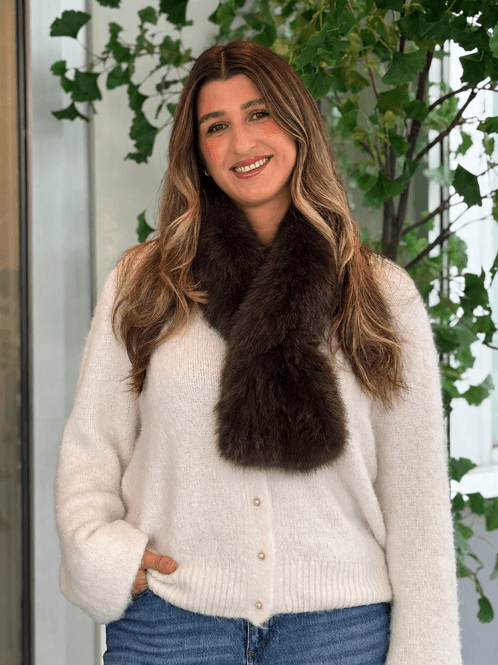 Hovedbilde FAKE FUR SKJERF - BRUN