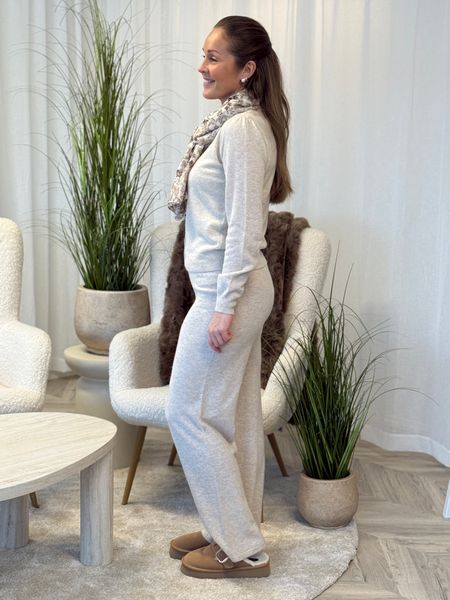 Hovedbilde ROMA LAMULL CARDIGAN - CREAM MELERT