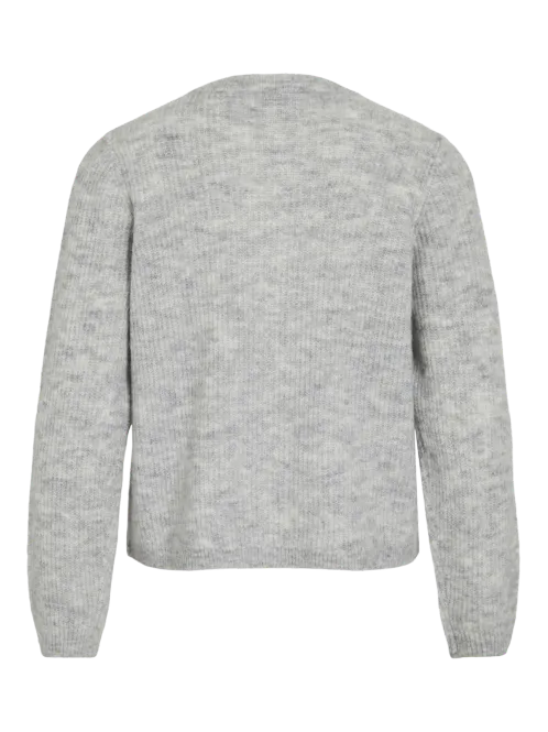 Hovedbilde LORY CARDIGAN - LYS GRÅ MELERT