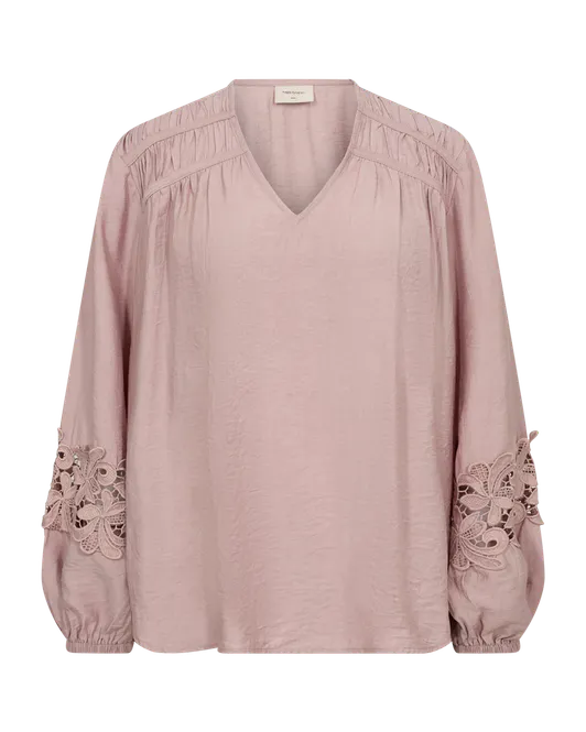 Hovedbilde MAGDA BLUSE - PALE MAUVE 
