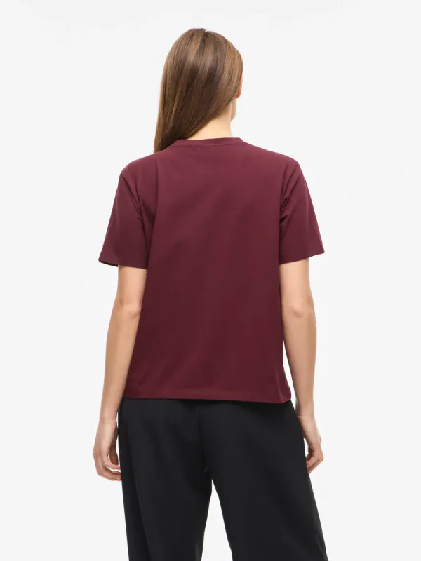 NORA T-SHIRT - PLOMME