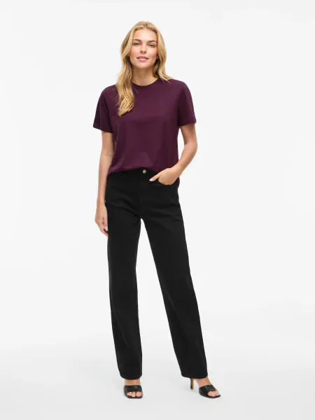 Hovedbilde NORA T-SHIRT - PLOMME