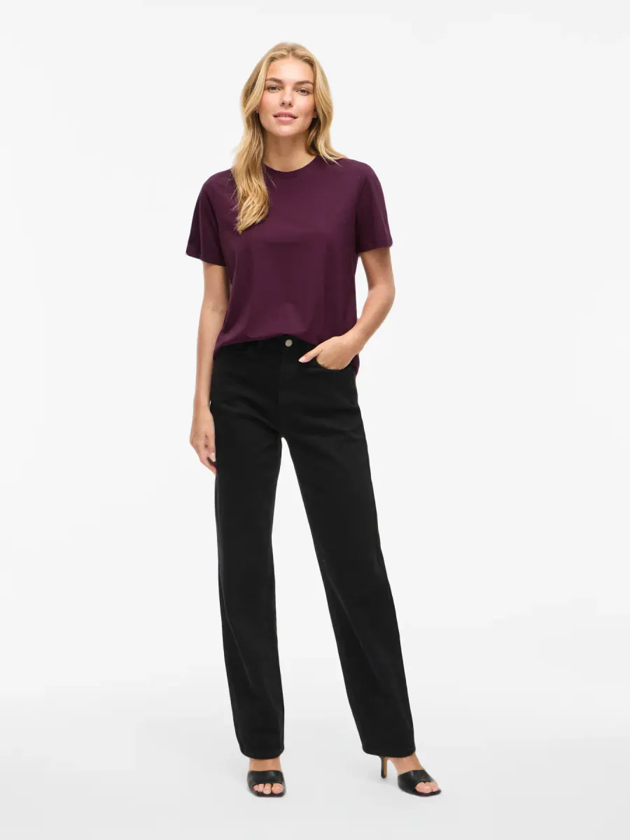 NORA T-SHIRT - PLOMME