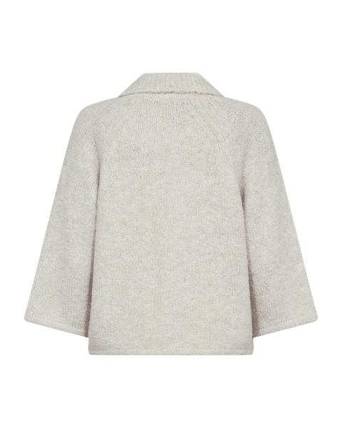 Hovedbilde GRSLULU CARDIGAN - CREAM MELERT