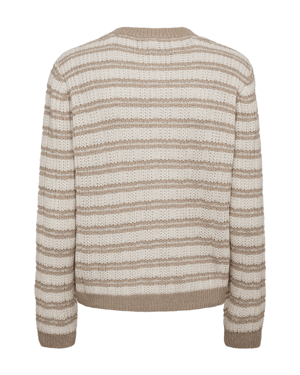 JAZZ CARDIGAN - TAUPE / MOONBEAM