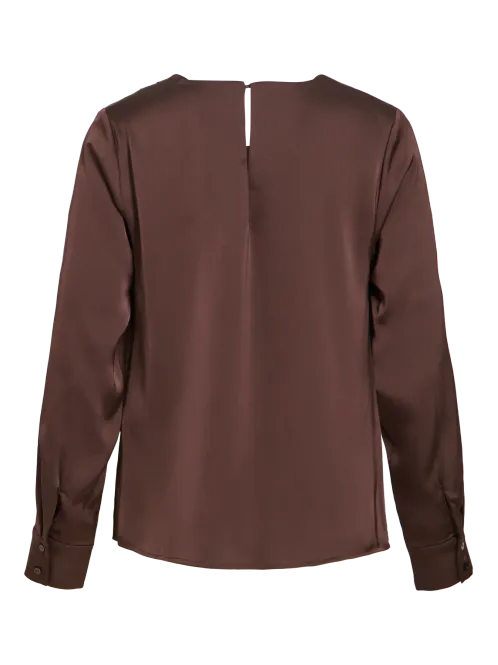 Hovedbilde FREJA BLUSE - BRUN