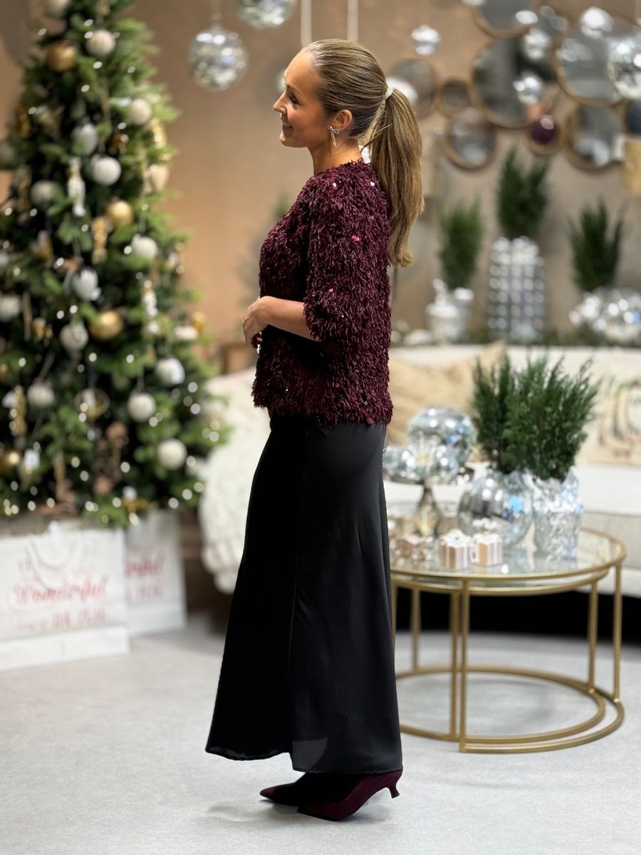 ELLETTE SKJØRT - SORT