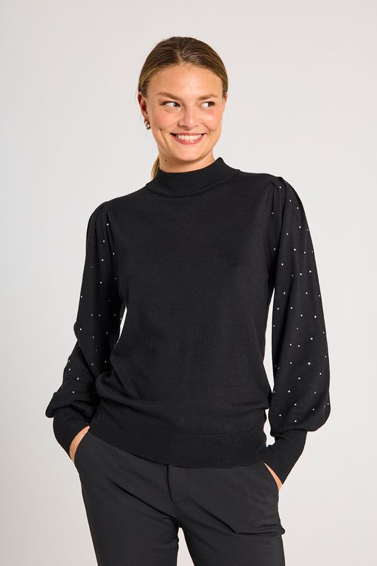 DOTKA GENSER M/BLING - SORT
