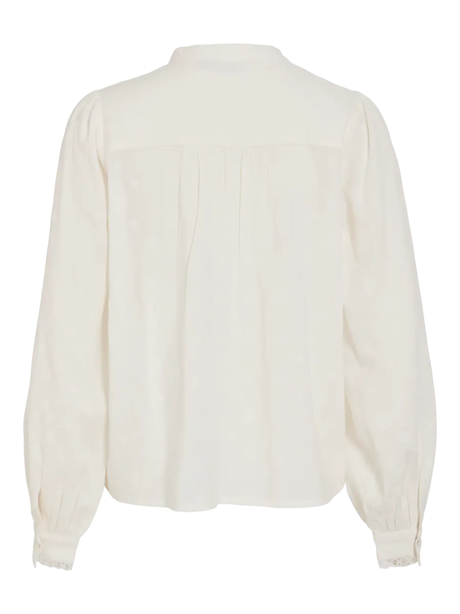 HEART BLUSE - OFFWHITE