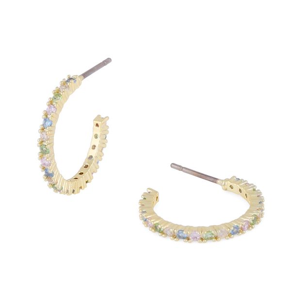 Bilde av SNÖ OF SWEDEN - ENVY SMALE ØRERINGER M/BLING - ...