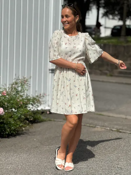 Hovedbilde HAVANNE KJOLE - BIRCH BLOMSTRET