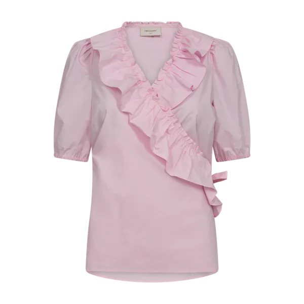 Hovedbilde MALAY BLUSE M/RYSJ - ROSA