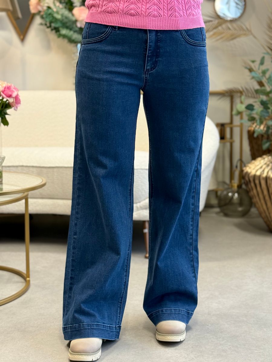 LOPEZ JEANS 30 LENGDE - DENIM BLUE