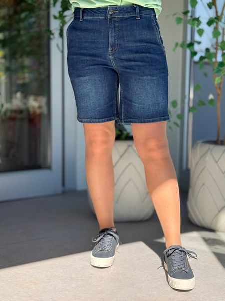 Hovedbilde JANE SHORTS - MEDIUM BLUE VASK