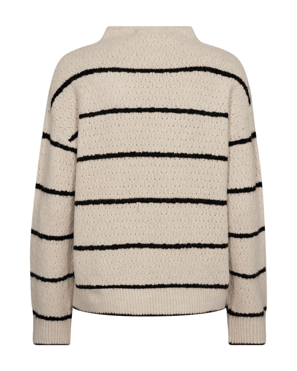 HARA PULLOVER - MOONBEAM/SORT