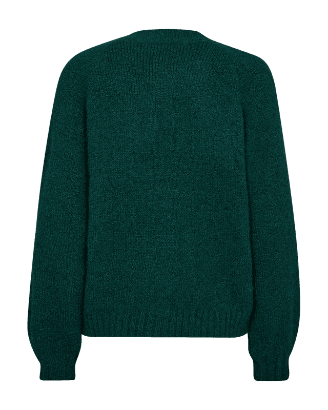 LOUISA CARDIGAN - MØRK GRØNN