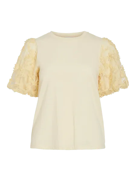 Hovedbilde ONESCA T-SHIRT - LYS GUL